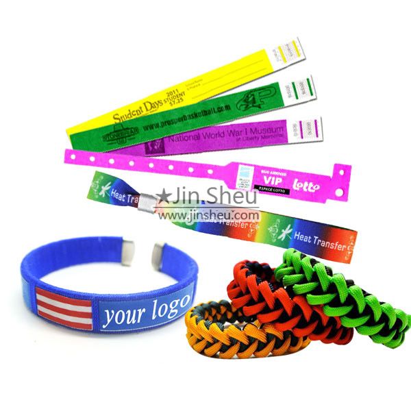 Fabrication personnalisée de tous types de bracelets promotionnels