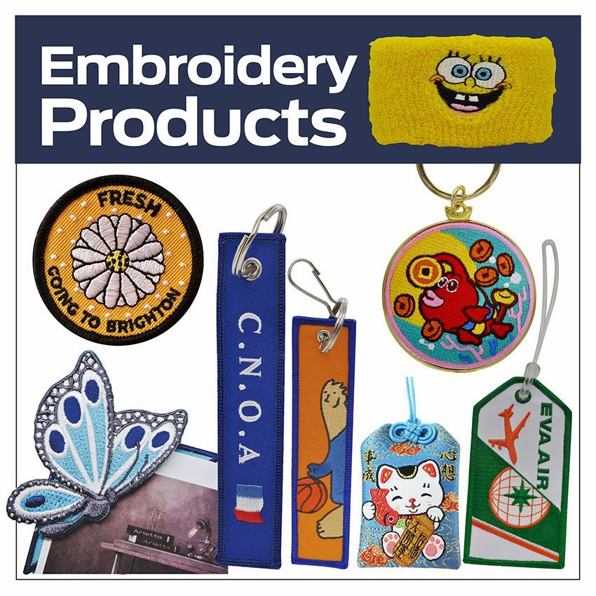 Personalized embroidery products