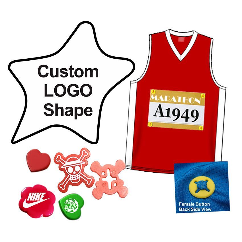 Marathon Race Bib and Bib Clips