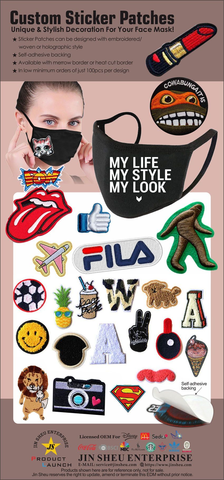 Наклейки на гладкую поверхность по прямым ценам от производителя