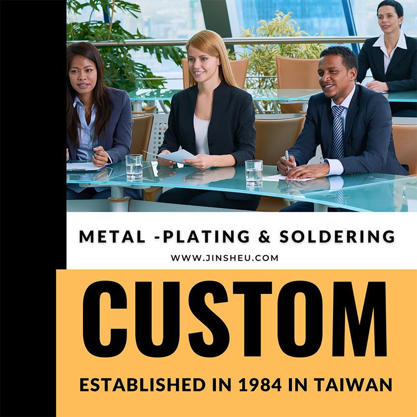 Metal plating & soldering in the custom metal gift Industry