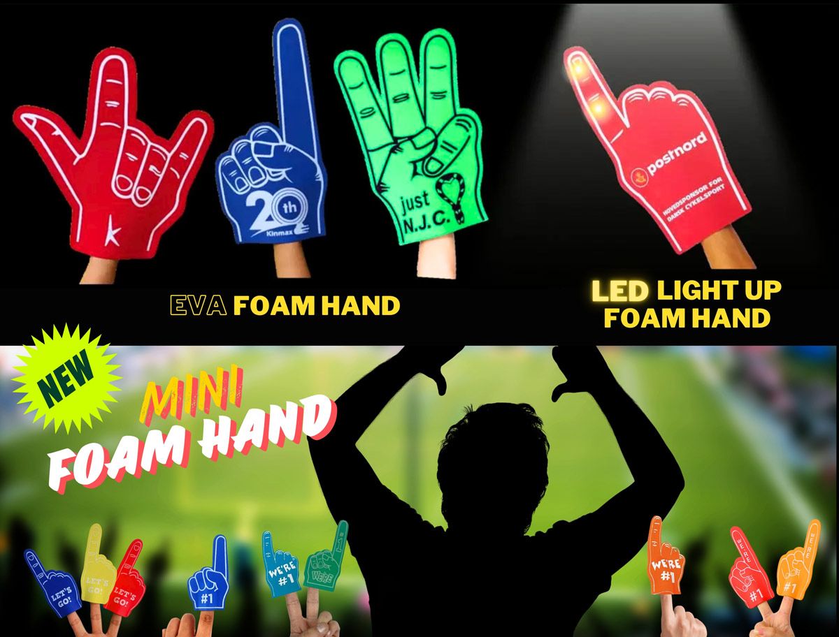 Foom Hand Custom Foam Fingers | Custom Promotional Products & Corporate Gifts ...