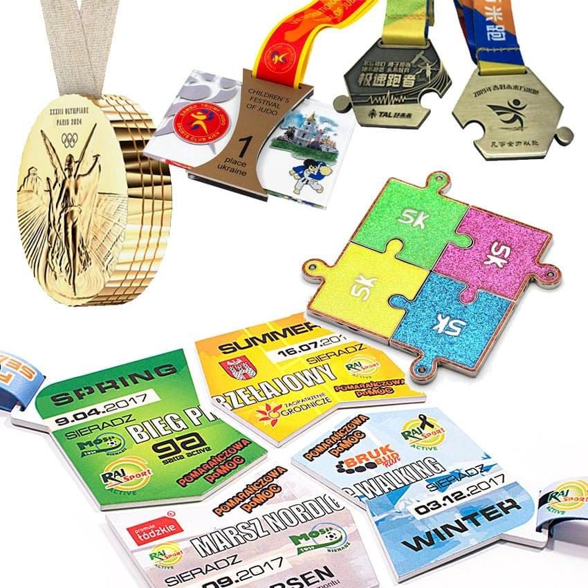 Médaille olympique de Paris 2024, Plus de 31 ans de fabrication d'articles  promotionnels en métal et en silicone à Taiwan