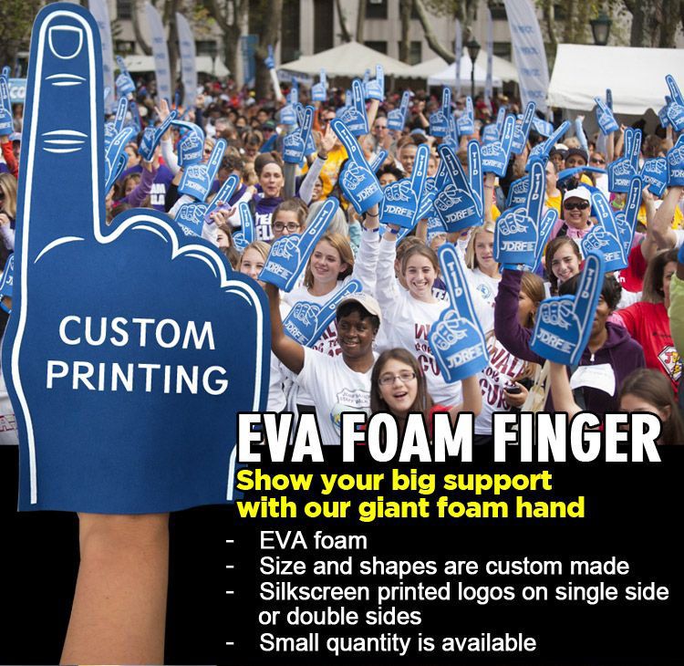 Doigt en mousse EVA pour mousses d'encouragement à la main Finger Sports  Event