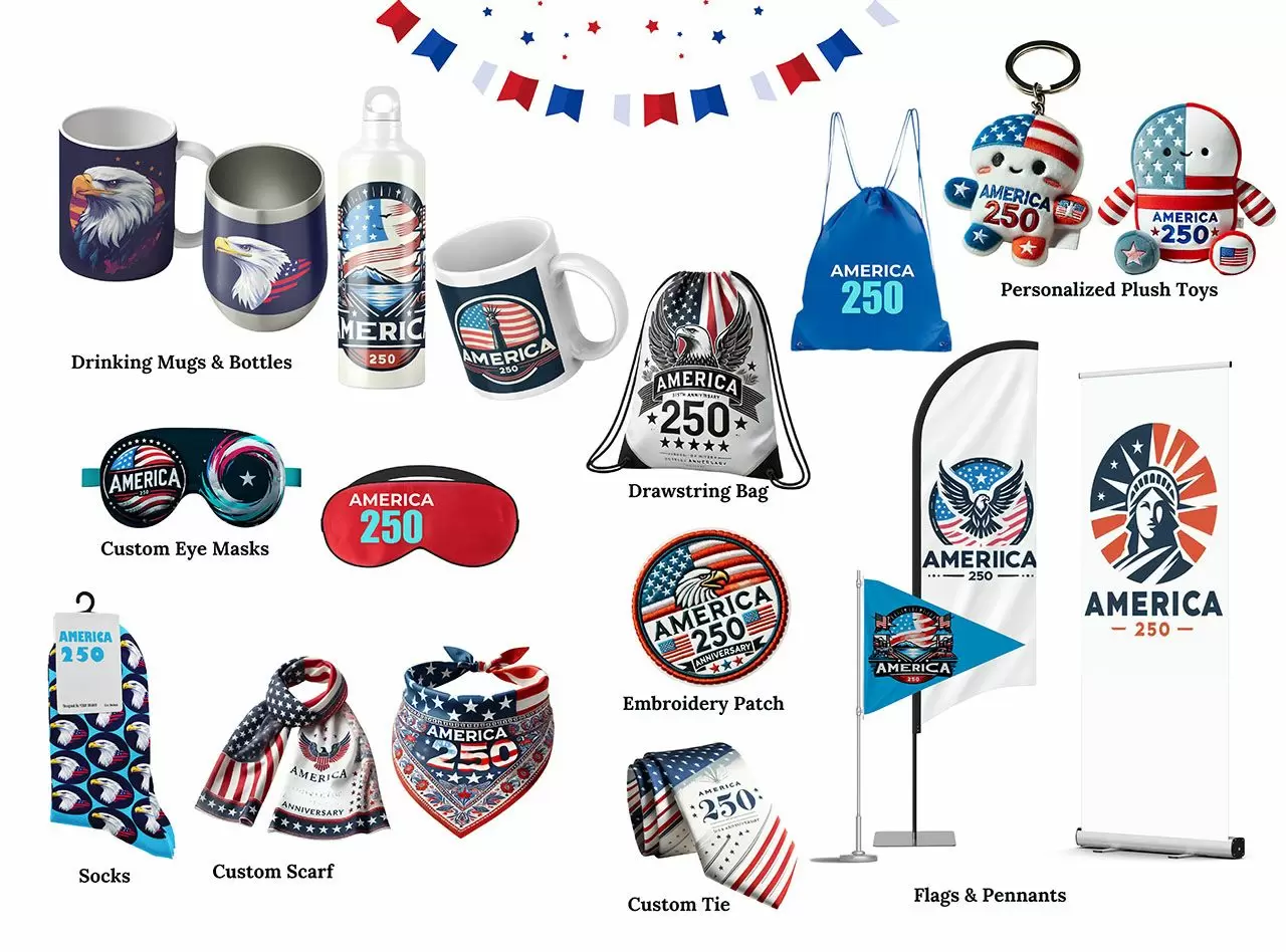 America 250: Personalized Gift Ideas | High-Quality Custom Promotional ...