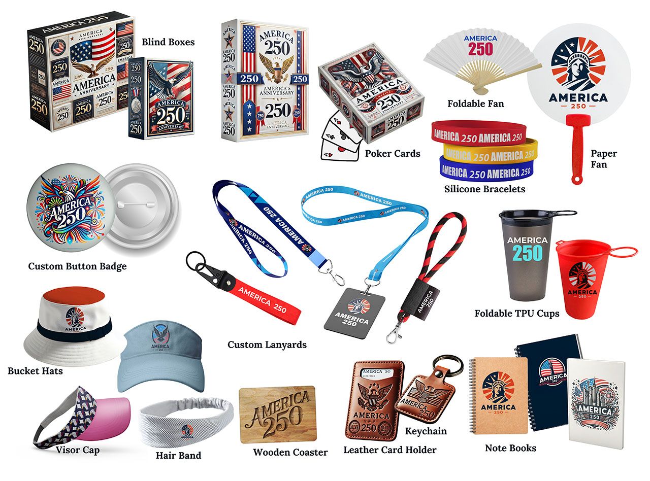 America 250: Personalized Gift Ideas | High-Quality Custom Promotional ...