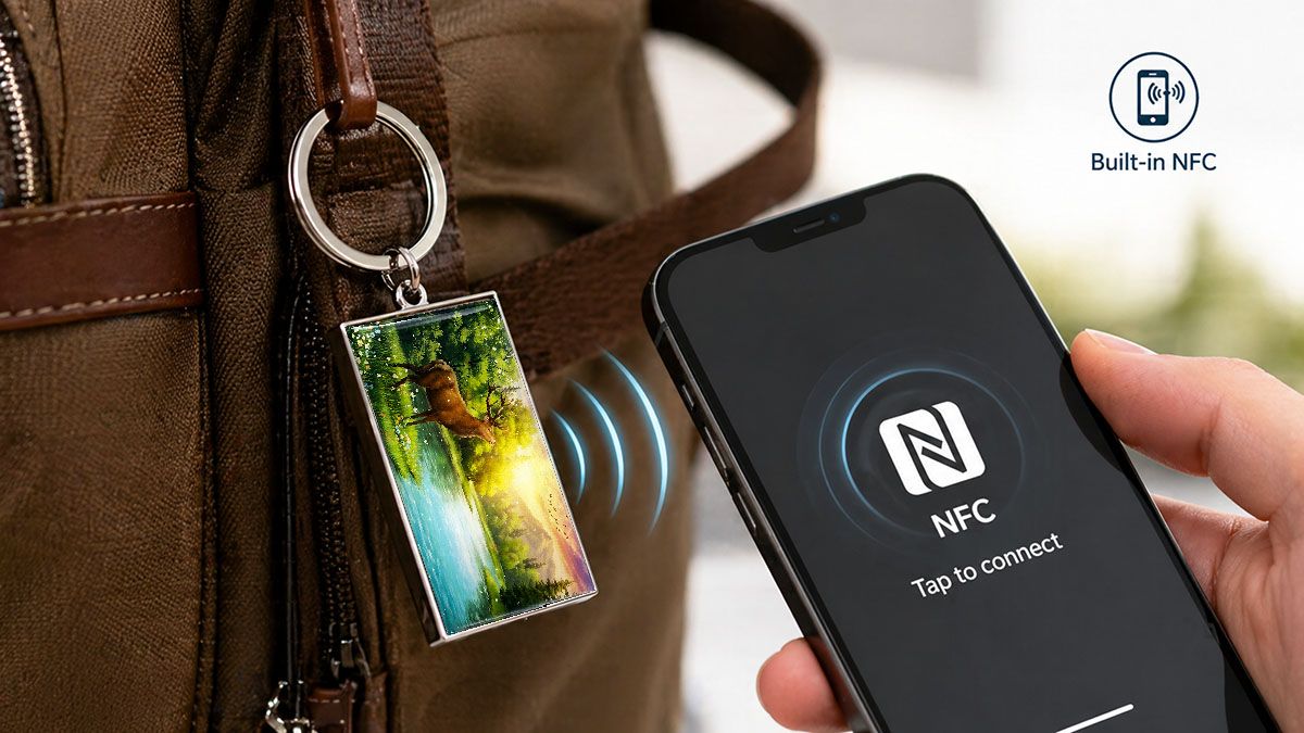 Making Nfc Keychains Custom NFC Keychain | Personalized Metal & Silicone Promotional Items ...