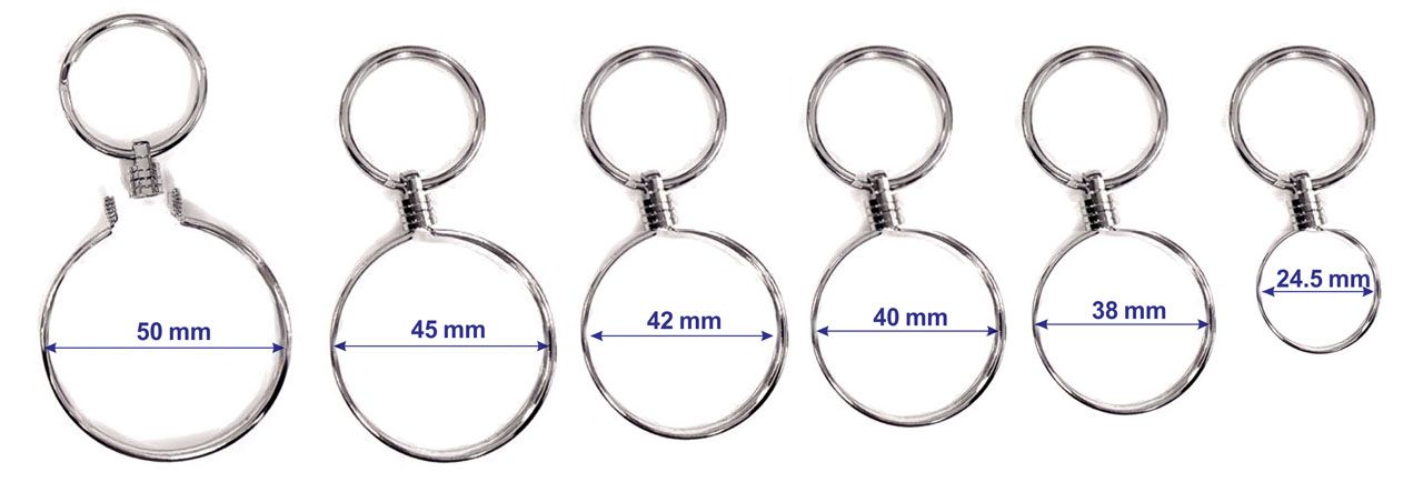 DIY Bezel Keychain – Fits 20mm Coin – Silver & Gold Plated – Detachable Keyring