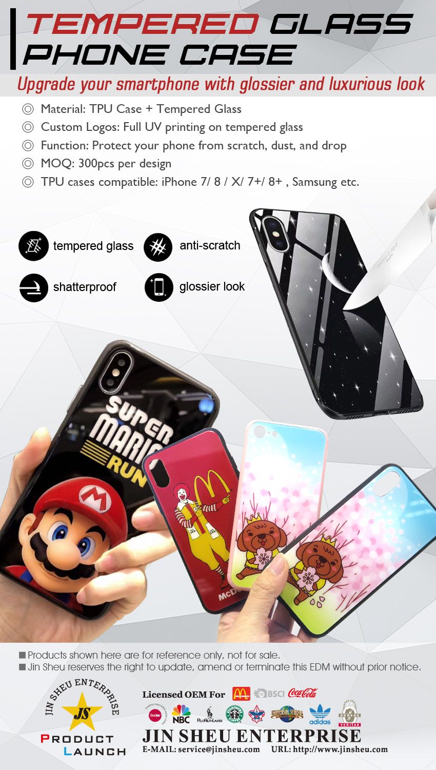Back Tempered Glass Phone Covers