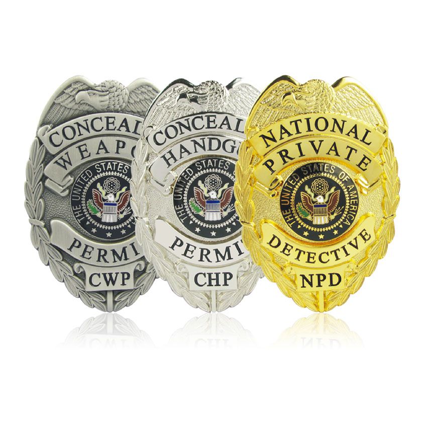 Badges de police personnalisés - Insigne de shérif personnalisé