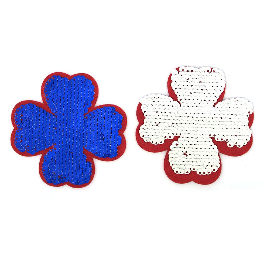 Embroidery Reversible Sequin Badges - Embroidery flip sequin patches, Keychain & Enamel Pins Promotional Products Manufacturer
