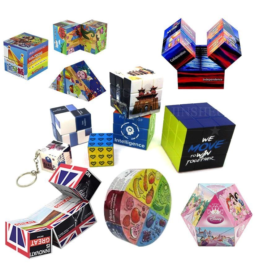 Custom Logo Magic Cube - Advertise your company or business with our Magic  Cube, Woven & Embroidered Patches Manufacturer