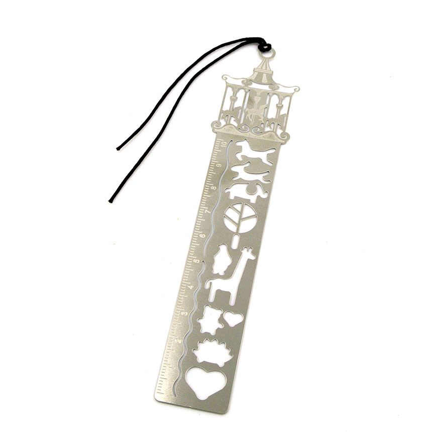Creative ruler bookmark | Personalized Metal & Silicone Promotional ...