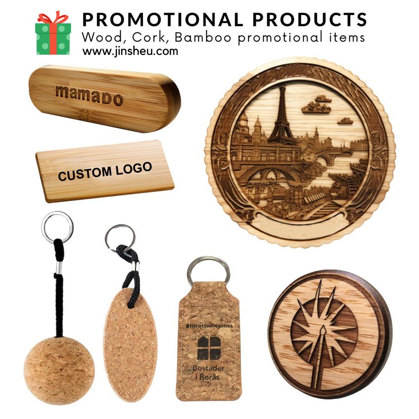 Настройте деревянные изделия с логотипом