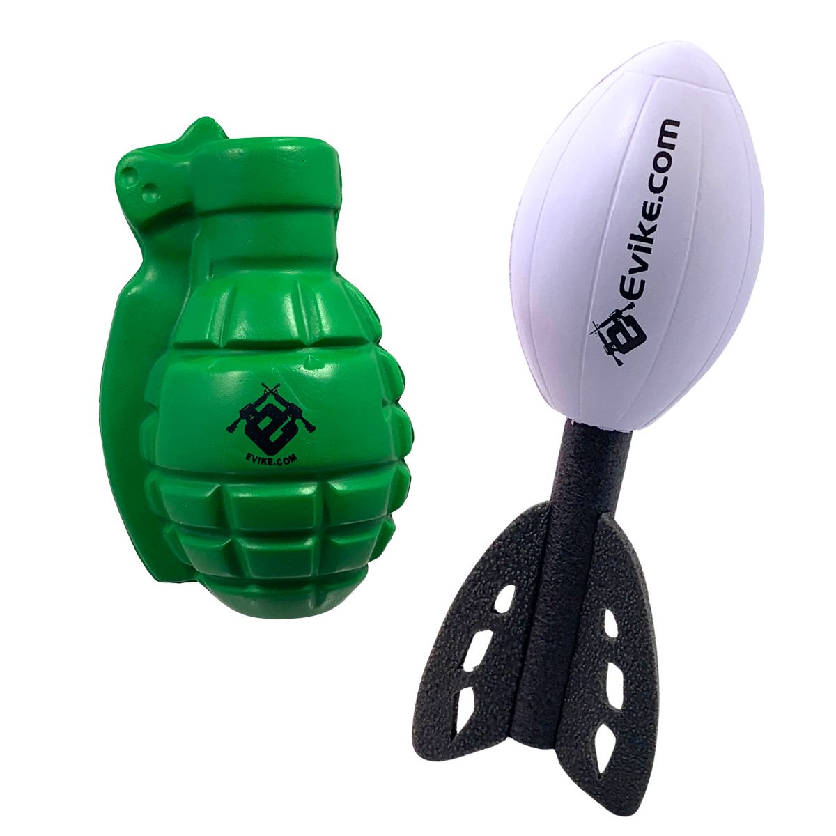 jouets anti-stress en forme de grenade et de missile