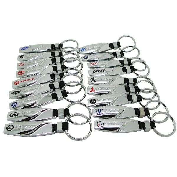 Car Emblem Keychains | Personalized Metal & Silicone Promotional Items ...