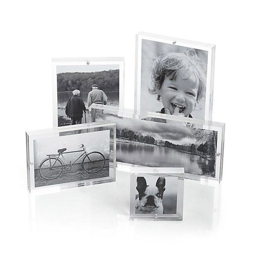 Acrylic Block Photo Frame - Photo block frame | Woven & Embroidered ...