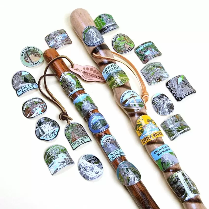 Walking Stick Badges