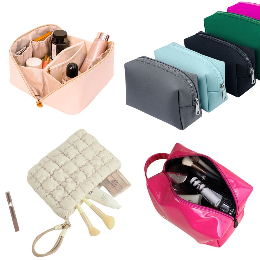 Bulk custom cosmetic bags & makeup bags