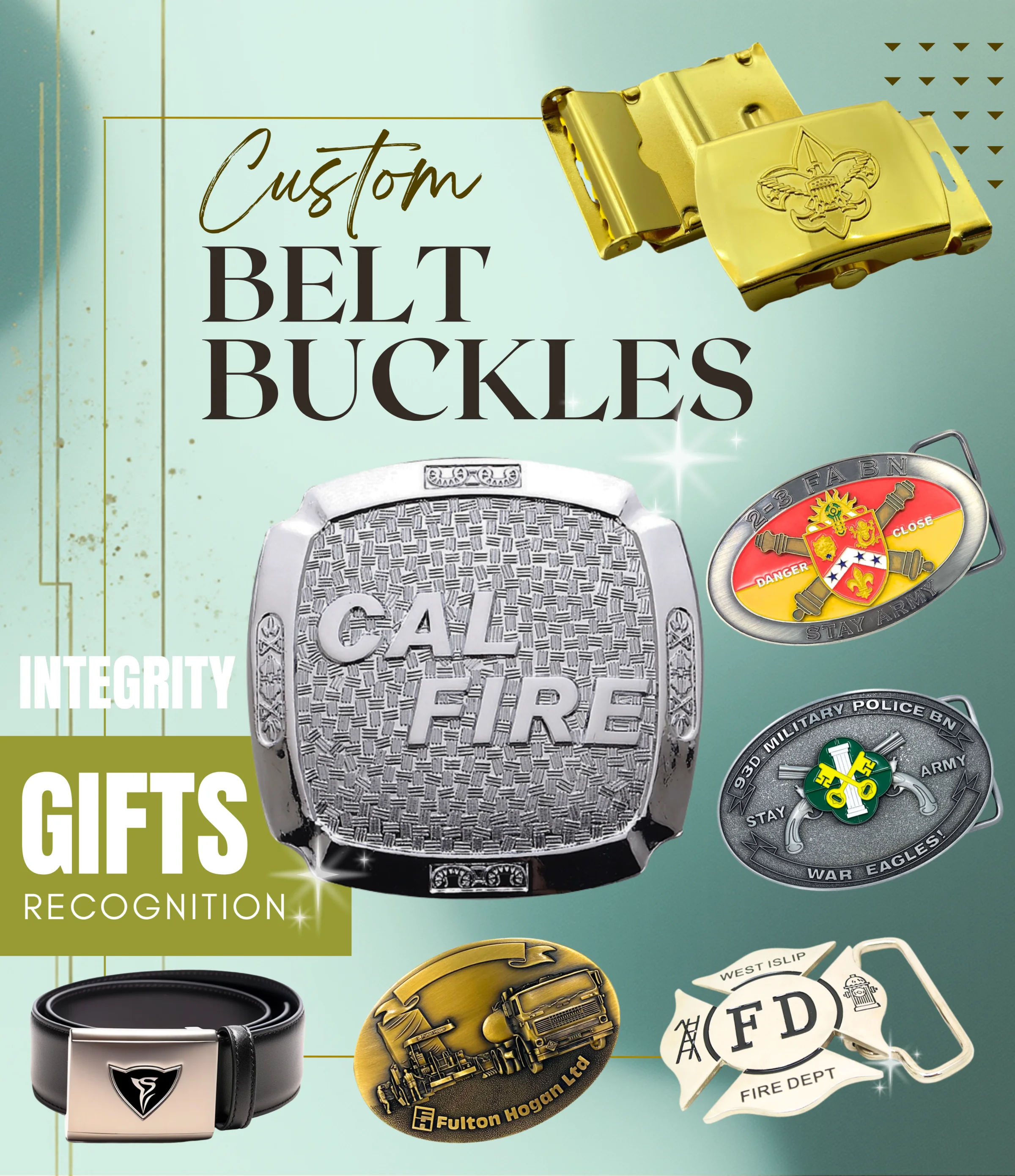 Khóa thắt lưng tùy chỉnh