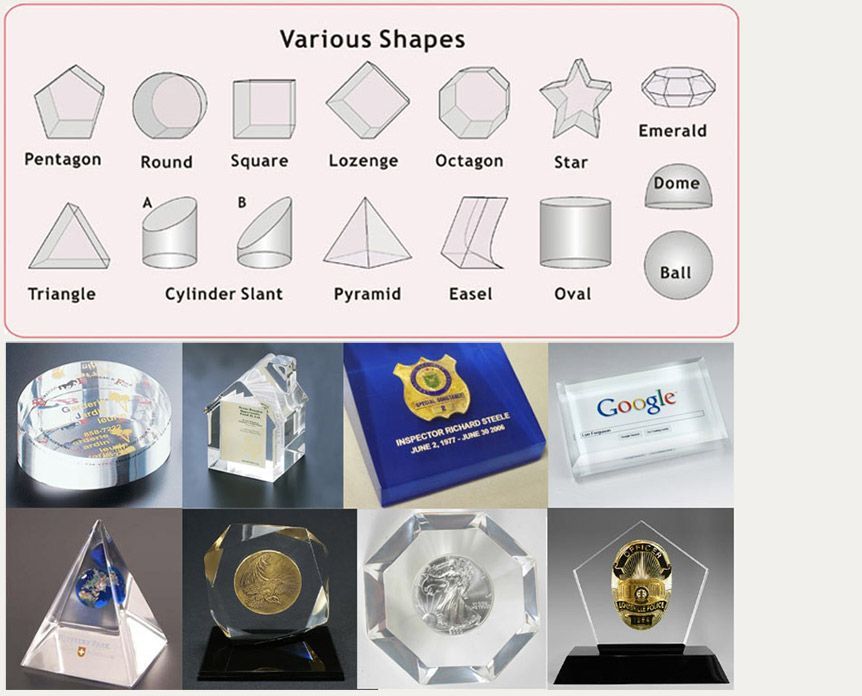Paperweight Custom Lucite Embedment Paperweights | Custom Promotional Products & Corporate ...