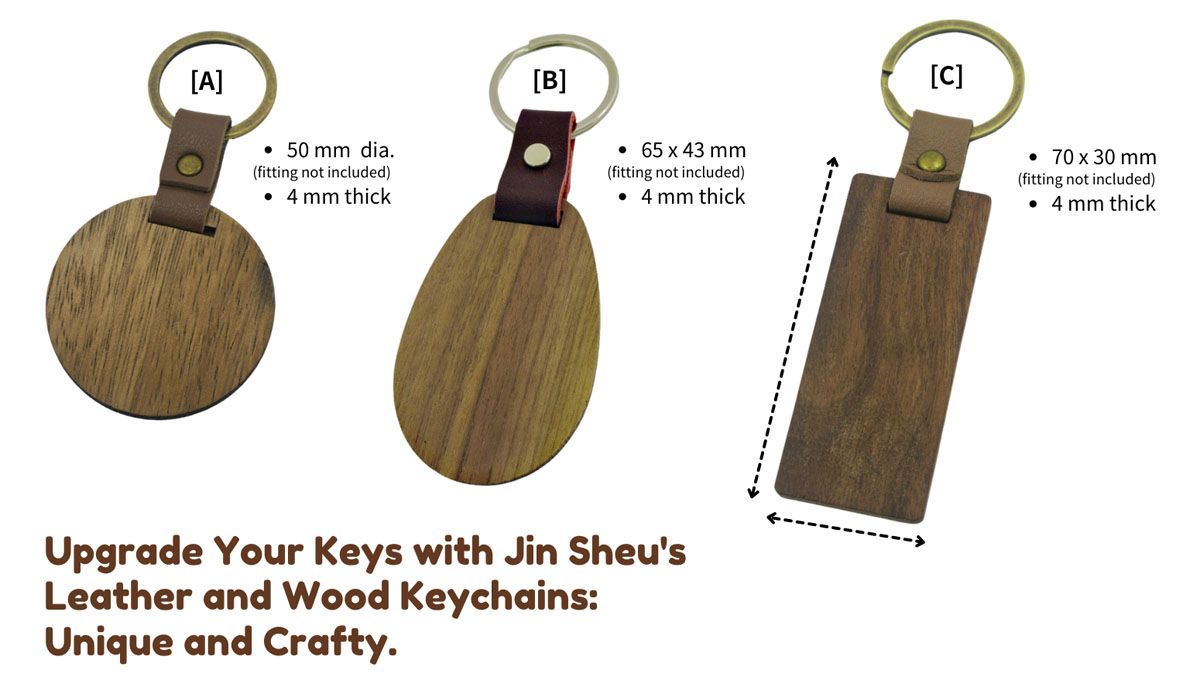 Woodspring Keychains Wooden Keyring | Business Promotional Products and Logo Items ...