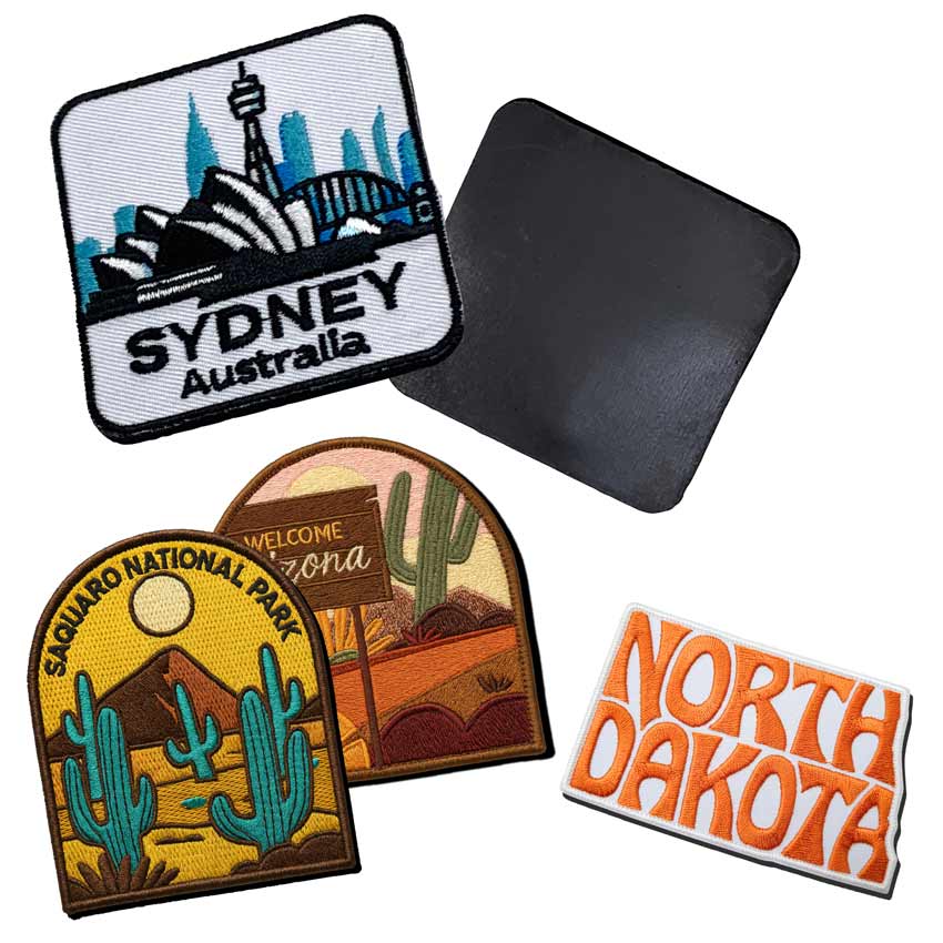 Tourist attraction and national park fridge magnets