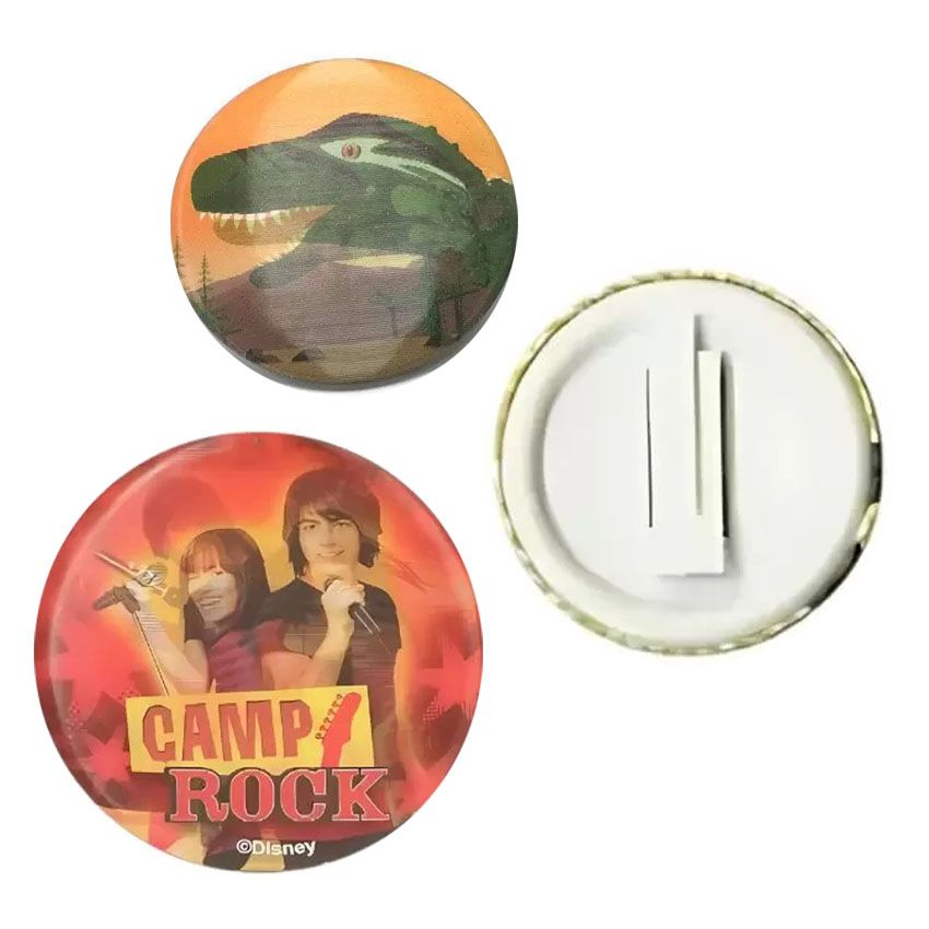 3D lentikularny badge z klipsem z tyłu