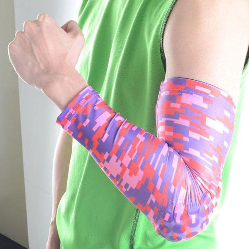 Mangas de braço esportivas promocionais UV