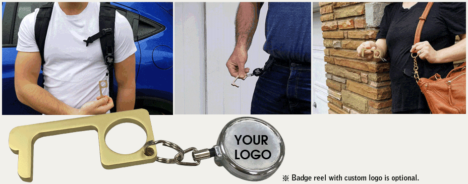 Non-Contact Door Opener Keychain  Business Promotional Products