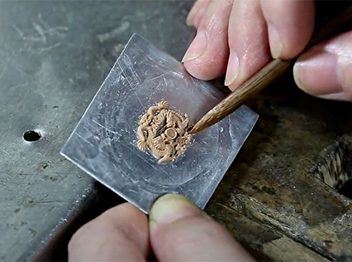 Stampo in argilla prototipo 3D fatto a mano