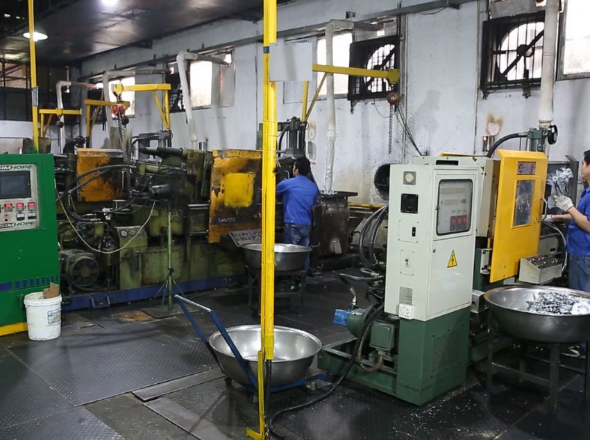 Zinc alloy injection facilities