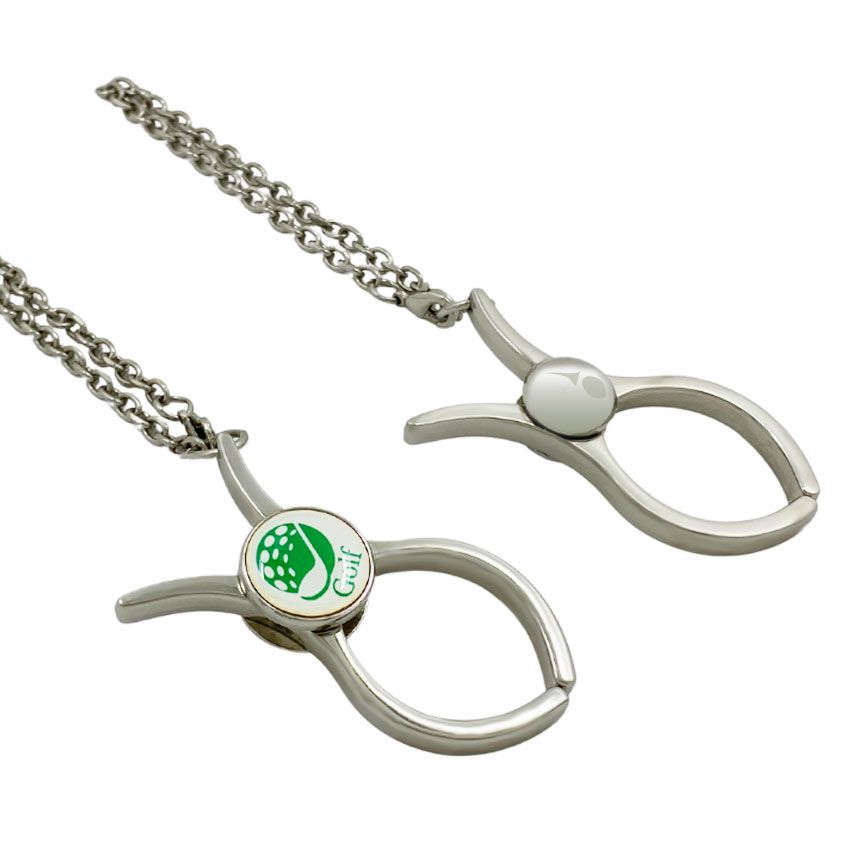 マルチ機能付きの卸売金属ゴルフグローブホルダー