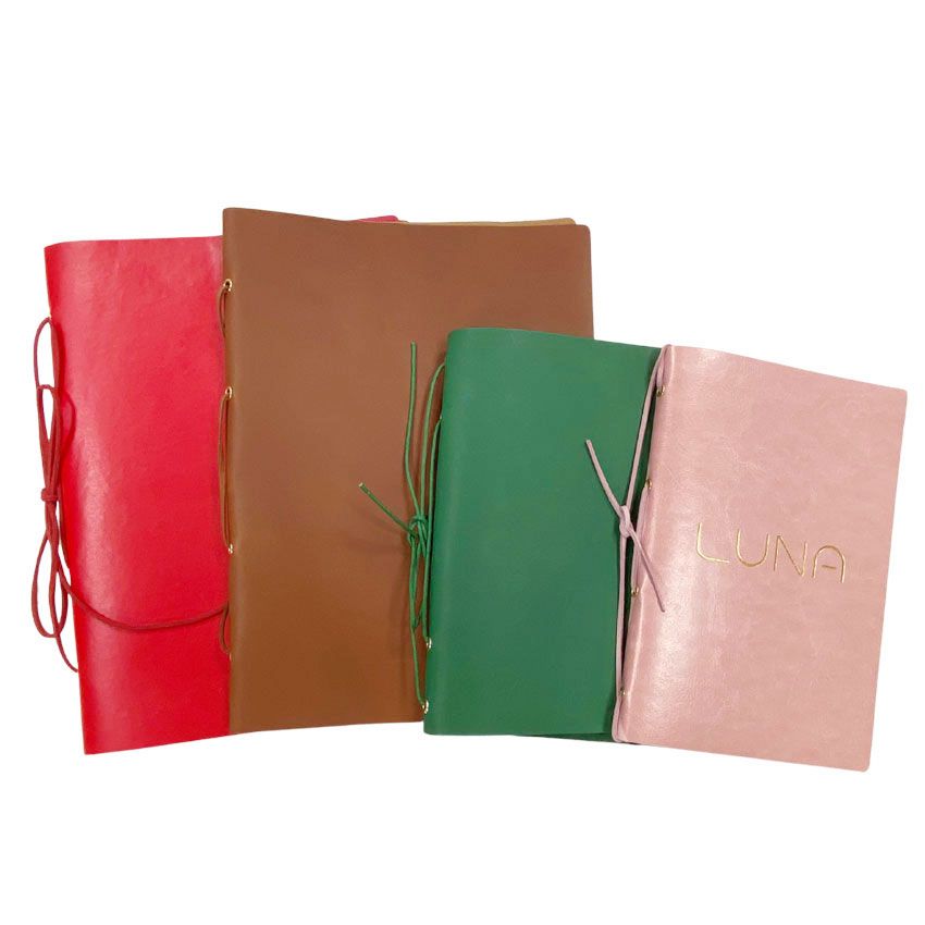 Leather Restaurant Menu Covers (A4 & A5) Personalized Metal & Silicone Promotional Items