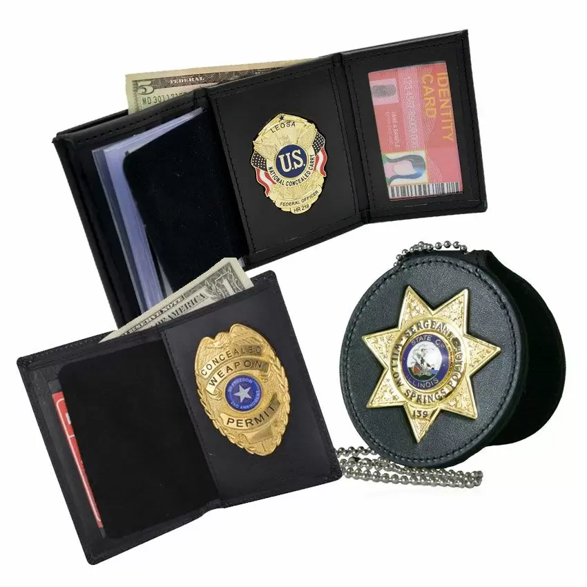 Tailor Made Metal Badge Wallet