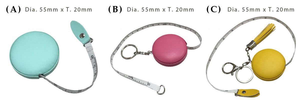Custom Leather Retractable Tape Measure, Embroidered patches manufacturer