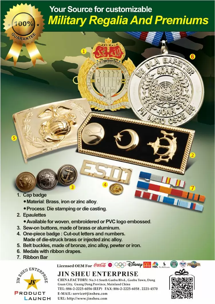 Wholesale Military Uniform Accessories