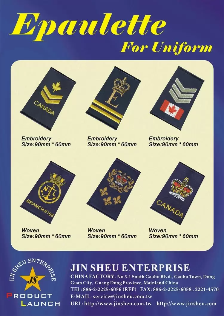 Egyedi katonai válllapok