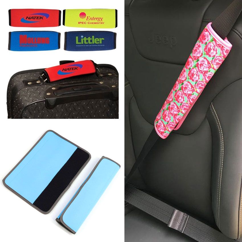 Luggage Handle Wraps - Bag handle wraps, Woven & Embroidered Patches  Manufacturer