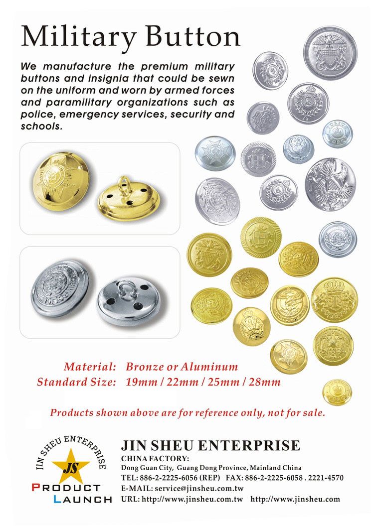 ปุ่มเครื่องแบบตำรวจ