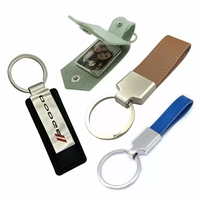 Ready Made Leather Keychains | Custom Promotional Products & Corporate ...