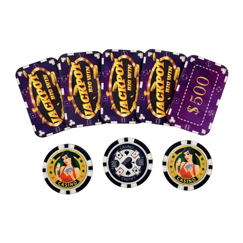 Spersonalizowane żetony do pokera