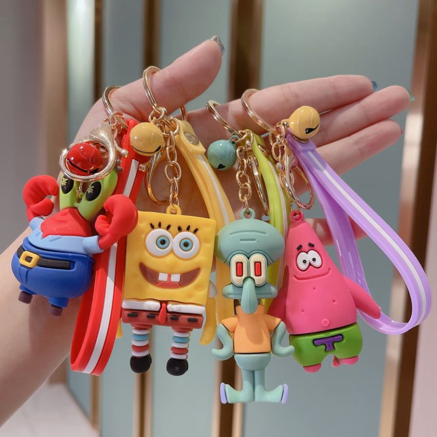 Keychains Character Designs Cartoon Characters PVC Keychains | Personalized Metal & Silicone ...