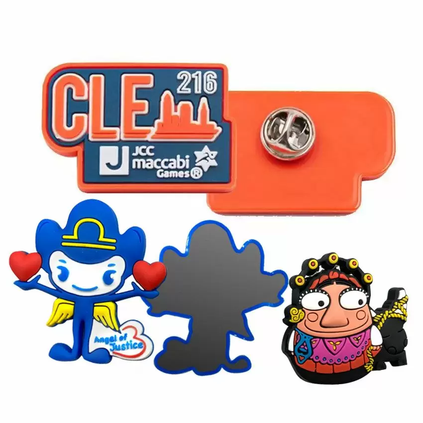 Soft Rubber PVC Lapel Pins | Custom Promotional Products & Corporate ...