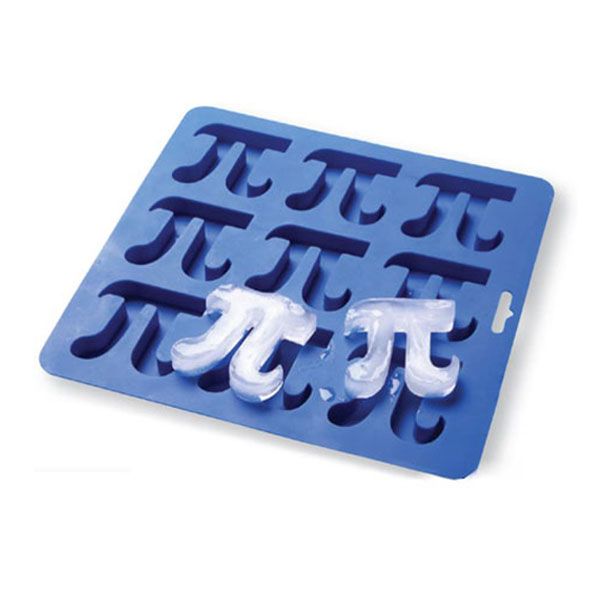 Silicone Ice Cube Tray in light blue