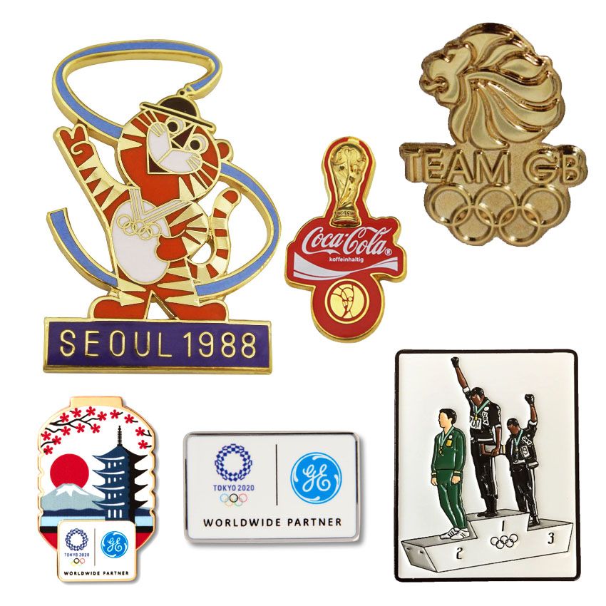 Olympic Enamel Pins | Custom Promotional Products & Corporate Gifts ...