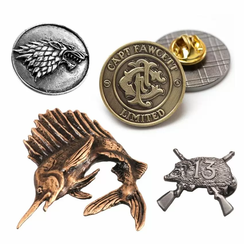 Antikk bronse slipsnål