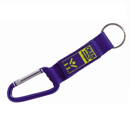 Carabiner strap keychain