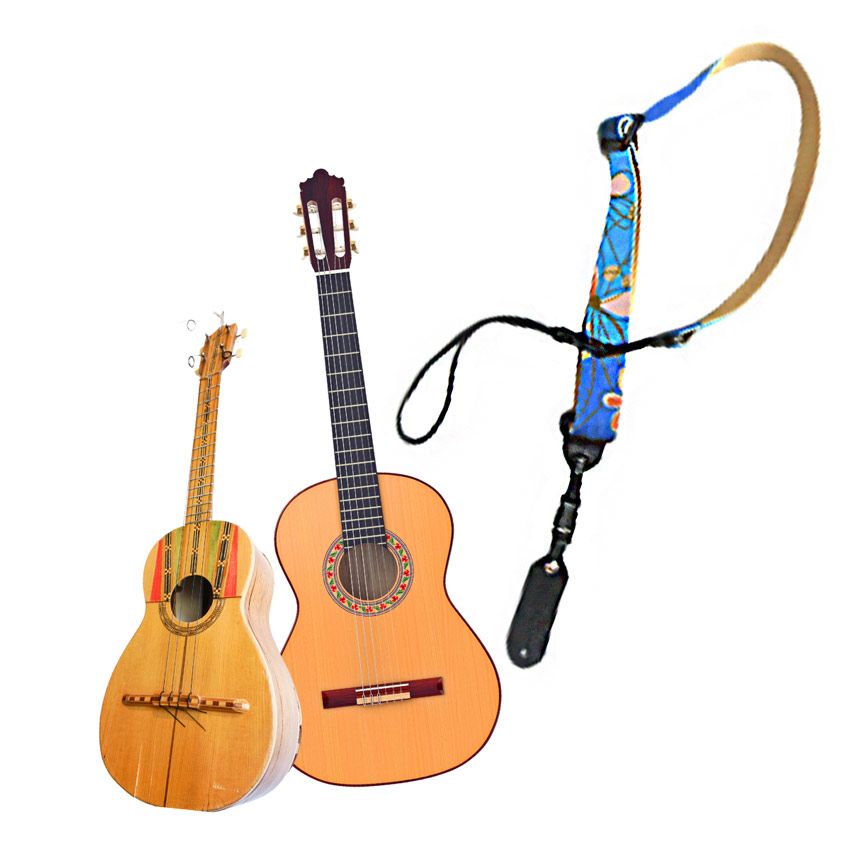 Cinghie per chitarra e ukulele