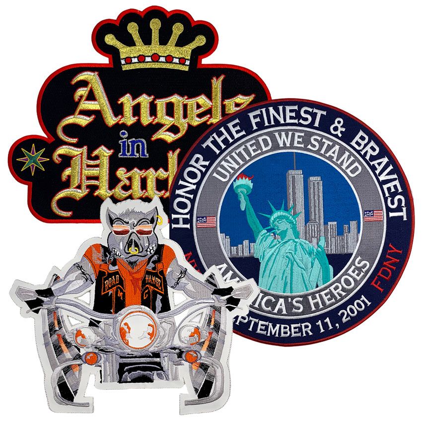 Personalized embroidery patches